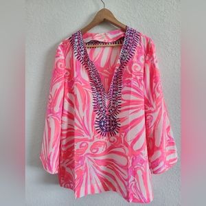 Lilly Pulitzer Silk Tunic